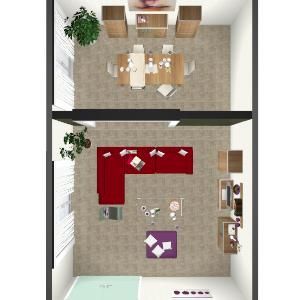3D Wohn- und Esszimmerplanung